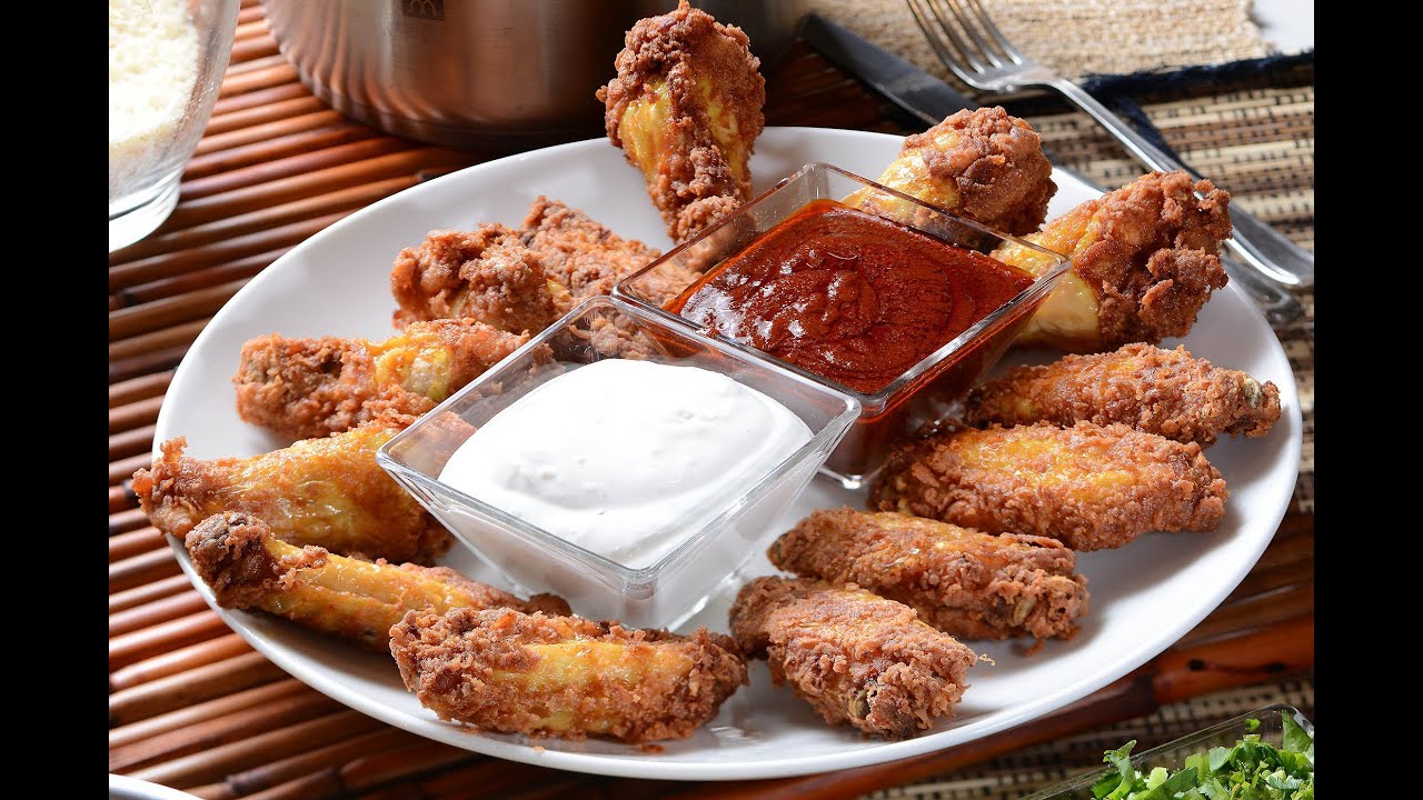 Alitas de pollo buffalo - Botanas para el mundial - Buffalo wings