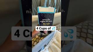 Goodnites Will Be Tested Today With 4 Cups Of Water