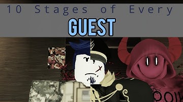 The 10 Stages of Every Guest 1337