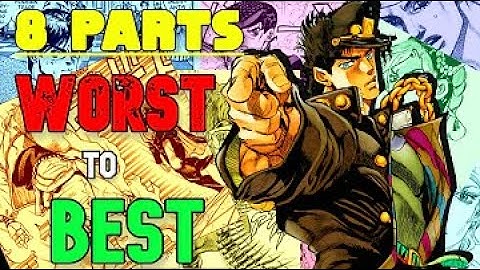 The ONLY Correct JoJo Part Ranking!