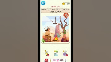 Be the Judge | Level 26 | Why did he try to kill the man ? | Mobile Games