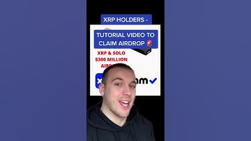 CLAIM AIRDROP THROUGH XUMM WALLET TUTORIAL #crypto #shorts #youtubeshorts #xrp
