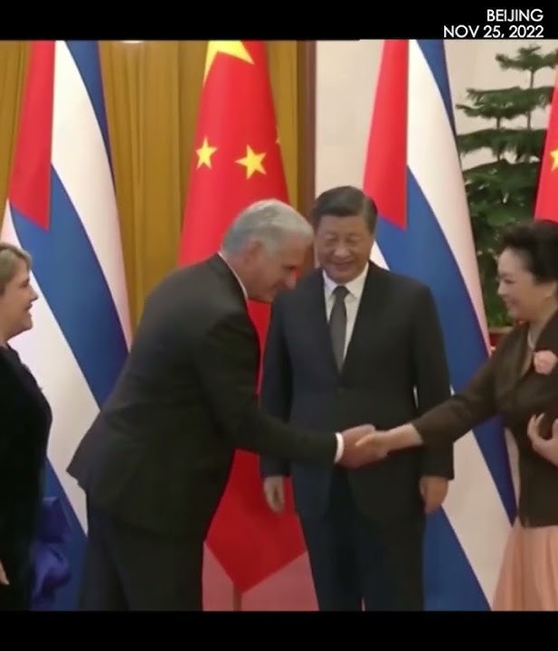 Cuban President meets China's Xi after his Russia, Turkey visit
