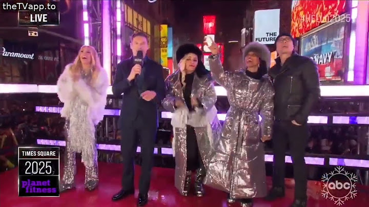 (SPOILER ALERT) Dick Clark's NYRE with Ryan Seacrest: 2024-2025 Ball Drop