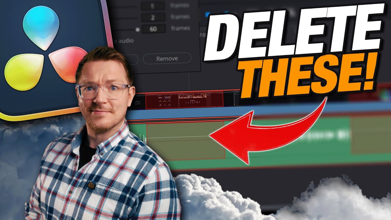 Удалите ТИШИНУ мгновенно и БЕСПЛАТНО — DaVinci Resolve 20.2