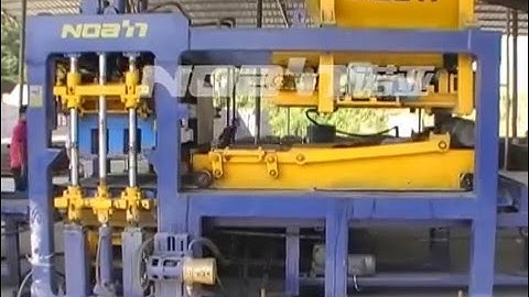 Noah QT8 15 Simple Block Machine Production Line