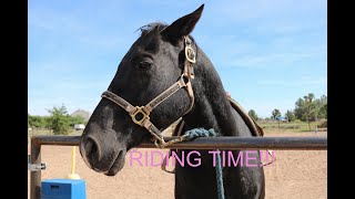 Riding Lesson!- First Time Riding in a While