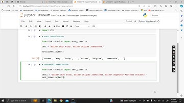Lab 2 - Tokenization, Stemming and Lemmatization