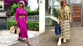 HOW TO BE FASHIONABLE AND STYLISH WOMEN 50+ 60+ 70+