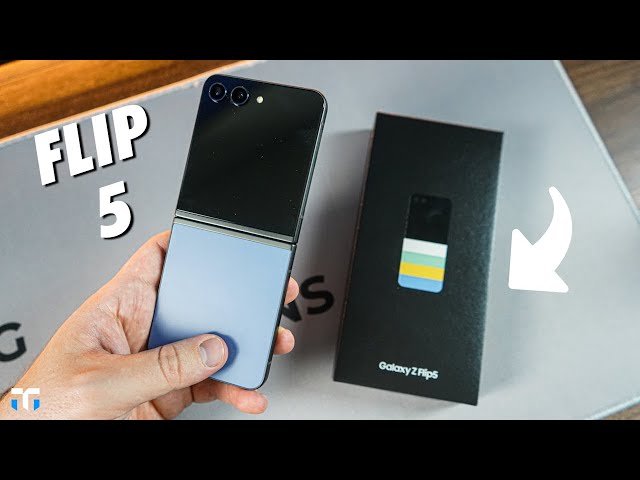 Samsung Galaxy Z Flip 5 unboxing 🩵 Cinnamoroll edition +