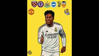 Real Madrid striker Endrick is a loan target for eight clubs across Europe
