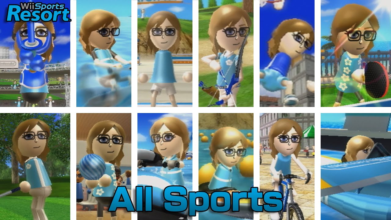 Wii Sports Resort - All Sports