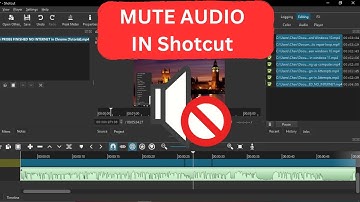 How to Mute Entire Audio in Shotcut | Remove Audio in Shotcut | How to Turn Off Audio in Shotcut