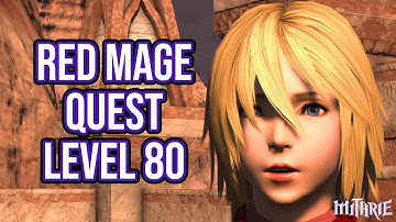 FFXIV 5.3 1499 Red Mage Quest Level 80