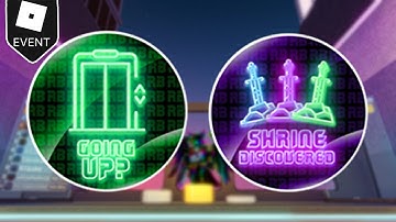 [EVENT] How to get the SHRINE DISCOVERED AND ELEVATOR BADGES in THE RB BATTLES GAME | Roblox