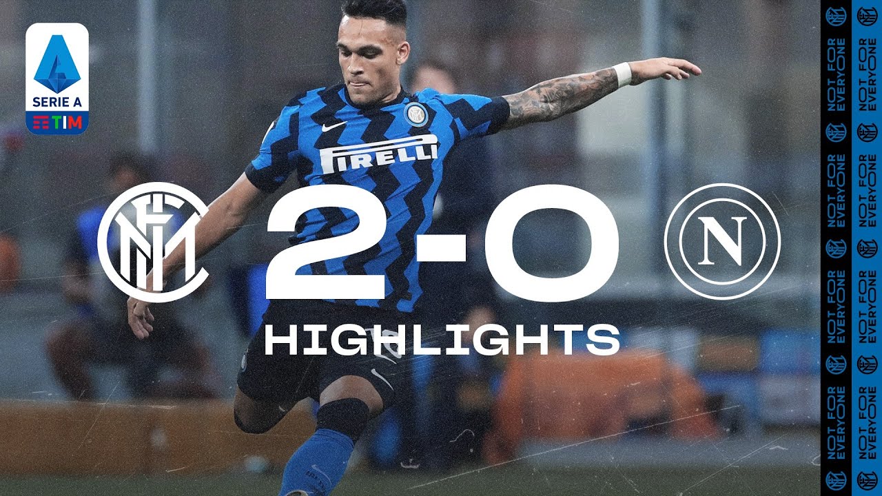 INTER 2-0 NAPOLI | HIGHLIGHTS | Three points wearing the 2020/21 home