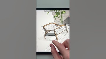 5 Tips for Drawing 1-point Interior Perspective | Morpholio Trace #shorts