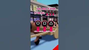 SQUID GAME DALGONA CHALLENGE #shorts #roblox