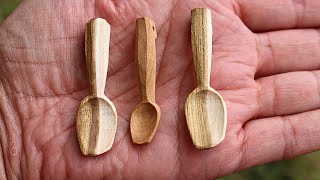 How To Carve A Tiny Spoon Pendant - Mikey Elefant