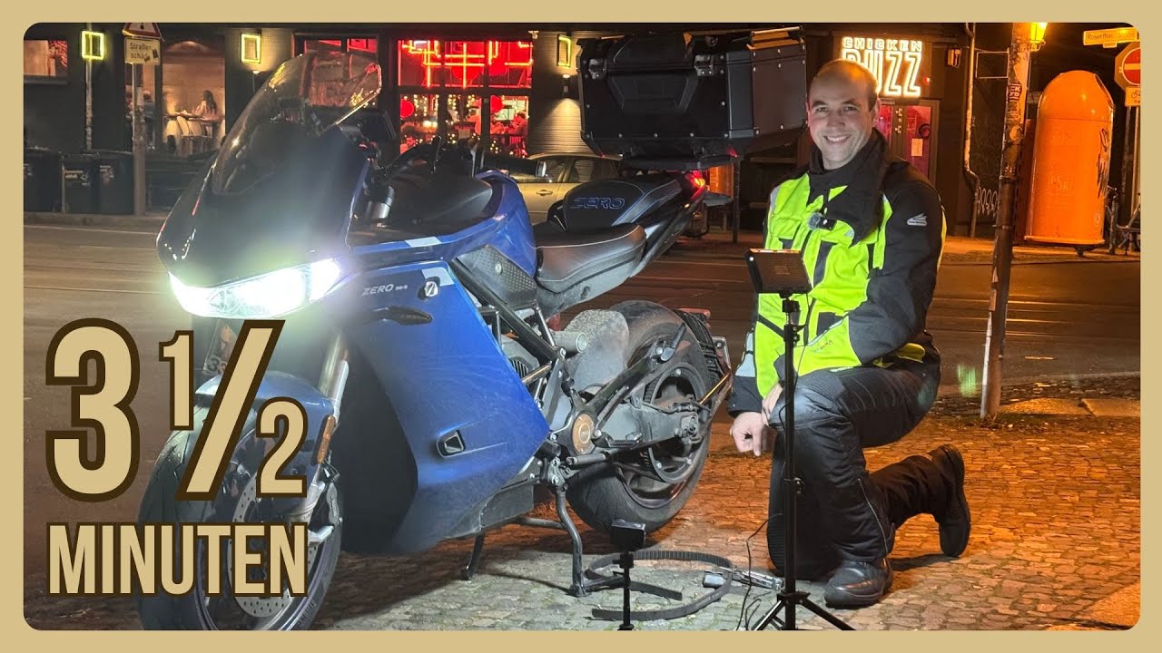 Antriebsriemen erneuern am Straßenrand - Zero SR/S