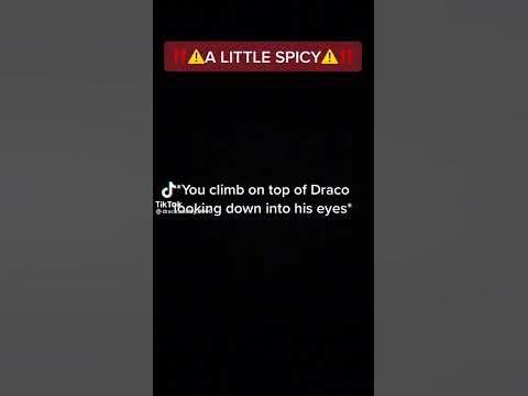 Draco x Y/n a little spicy🌶 - YouTube