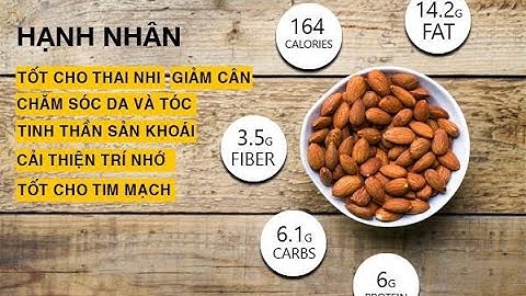 100g hạnh nhân chứa bao nhiêu protein năm 2024