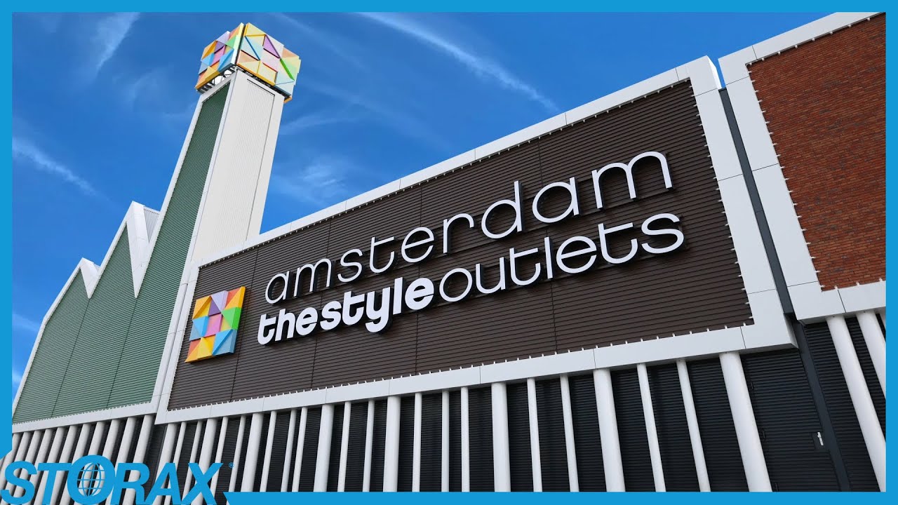 Storax Entreematten en Lamellenwanden voor The Style Outlets Amsterdam