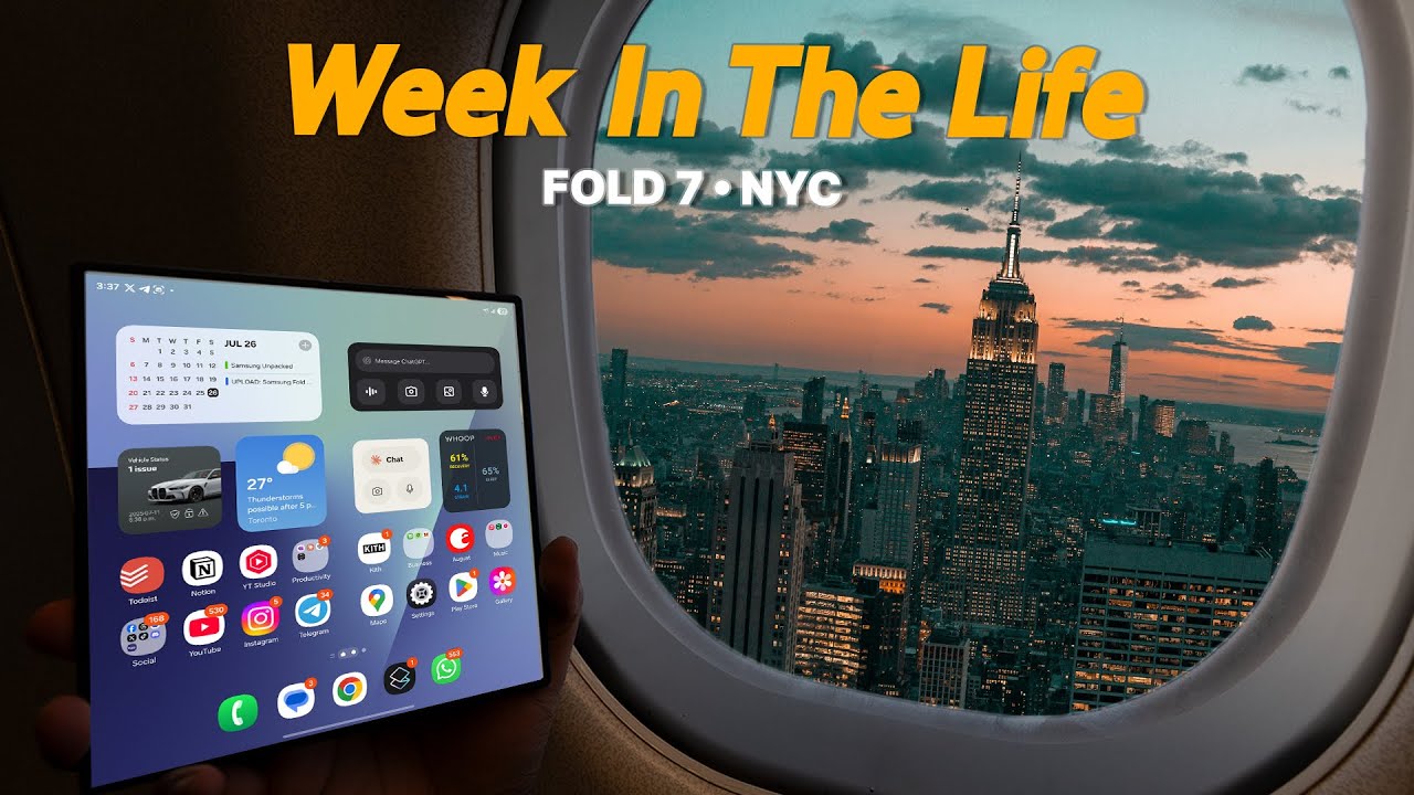 Should you Buy the Samsung Galaxy Fold 7? (A Week In The Life In NYC)