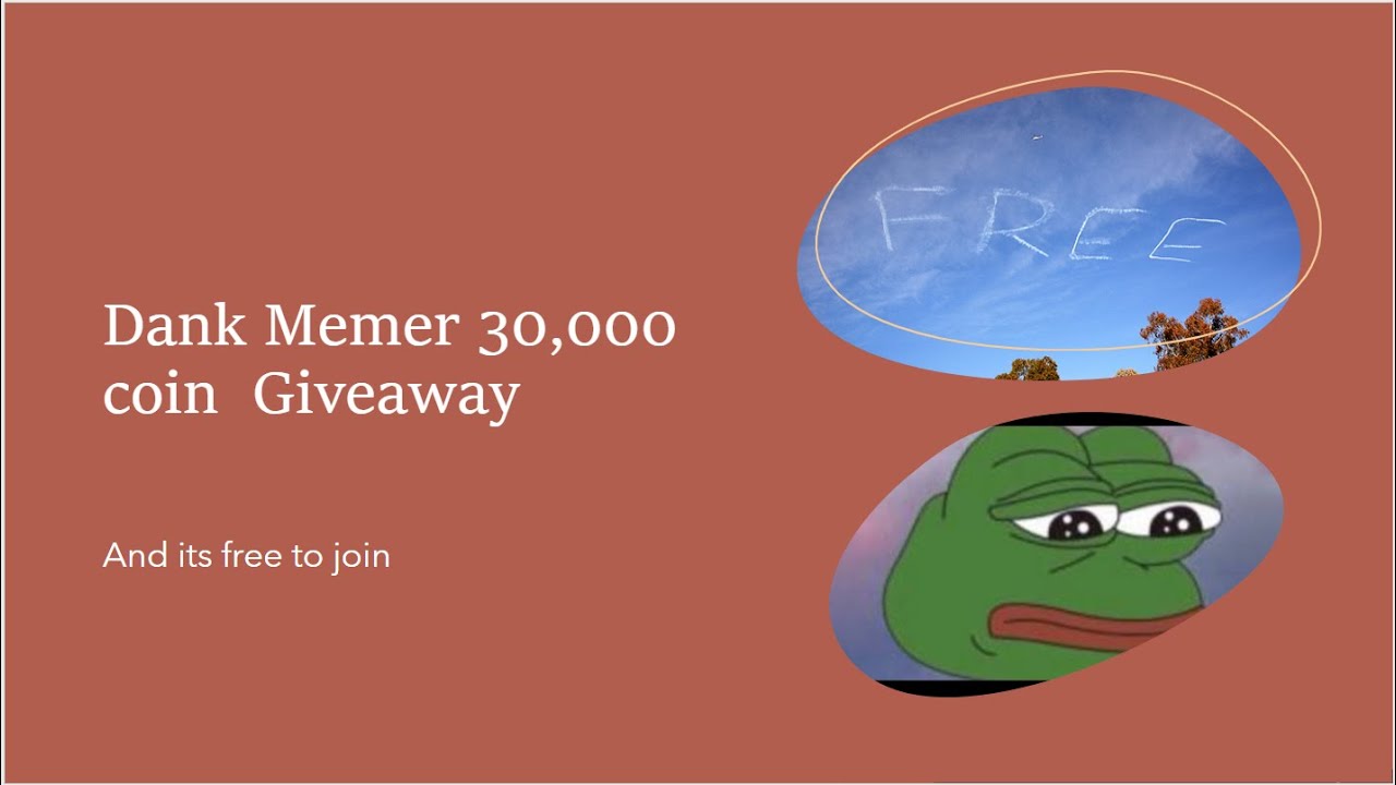 Dank Memer 30,000 coins giveaway