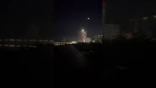 Астана столица - темнота на набережной 🙂‍↔️