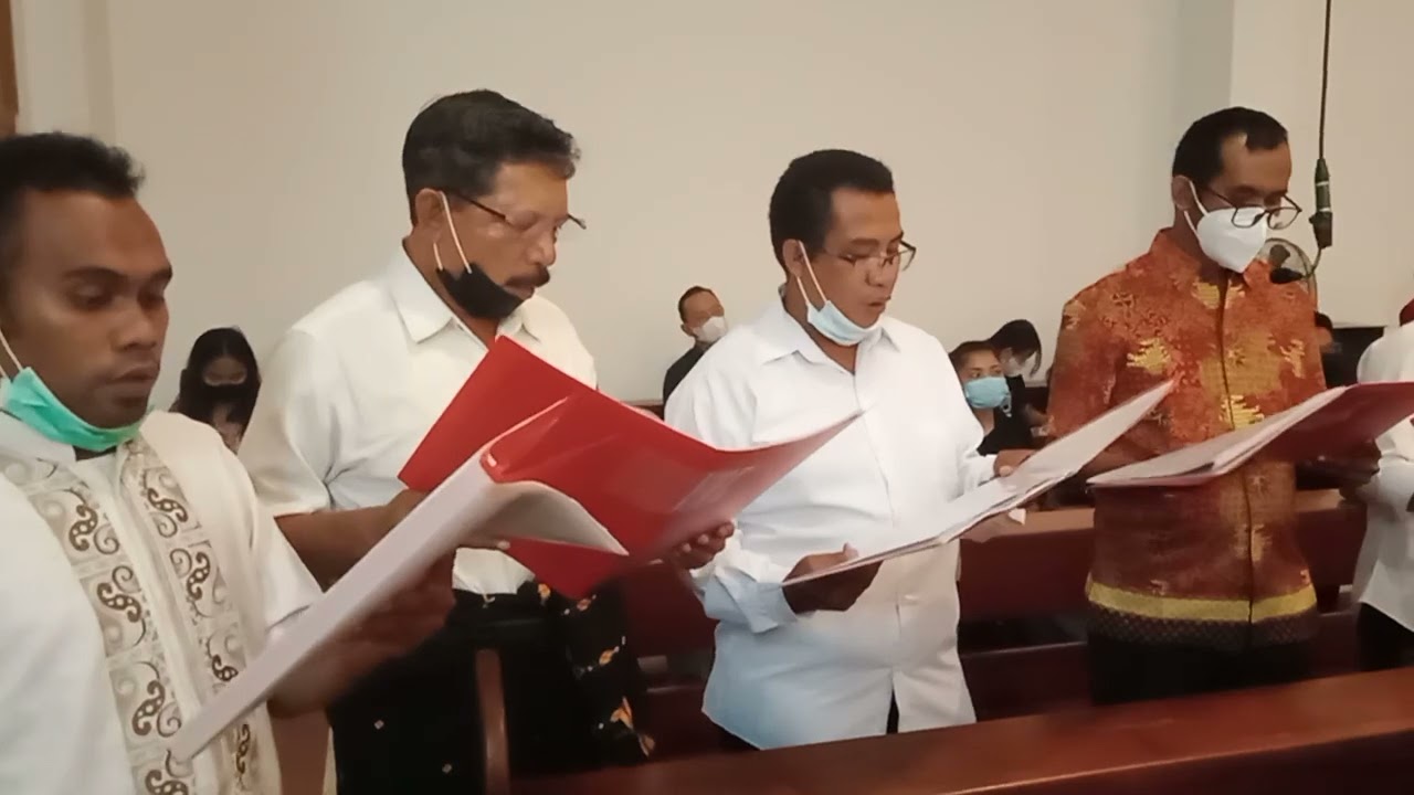 Lagu penutup Ibadat Jumat Agung,  Paroki St. Fransiskus Xaverius Kuta Keuskupan Denpasar.