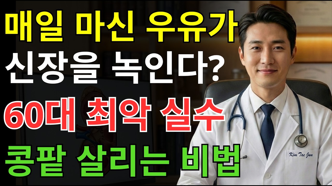 신장 투석 부르는 뜻밖의 이유? 매일 마시는 견과류 우유가 콩팥을 죽이고 있을 수 있습니다 | 신장에좋은음식 | 신장건강 |노년의 건강