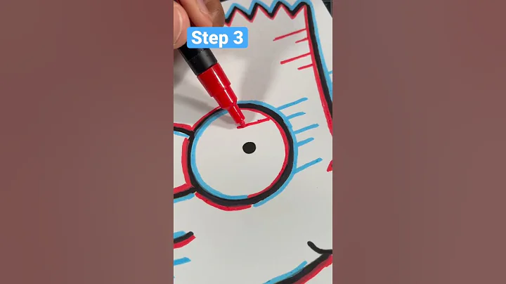 How to Draw Glitch Art! 😍 | Easy Tutorial #shorts #art #drawing