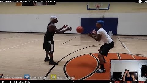 DROPPING OFF BONE COLLECTOR 1V1 IRL! REACTION