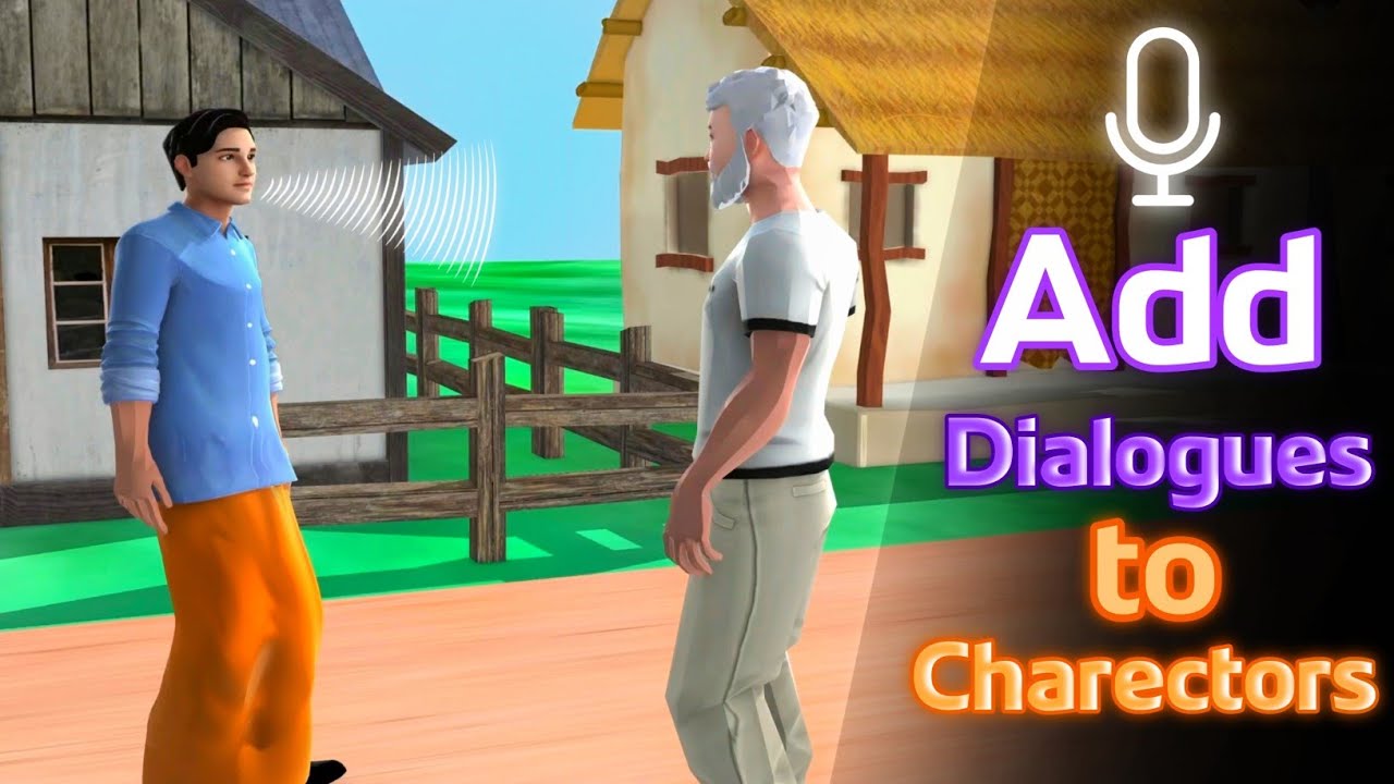 How to Add Dialogues to Charectors ️| Best Way to Generate Dialogue ...