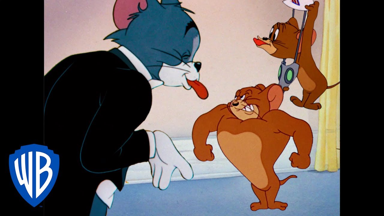 Tom Riendose Tom y Jerry en Español | Por las risas | WB Kids - YouTube