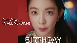 Red Velvet ~  Birthday  (Male Version)