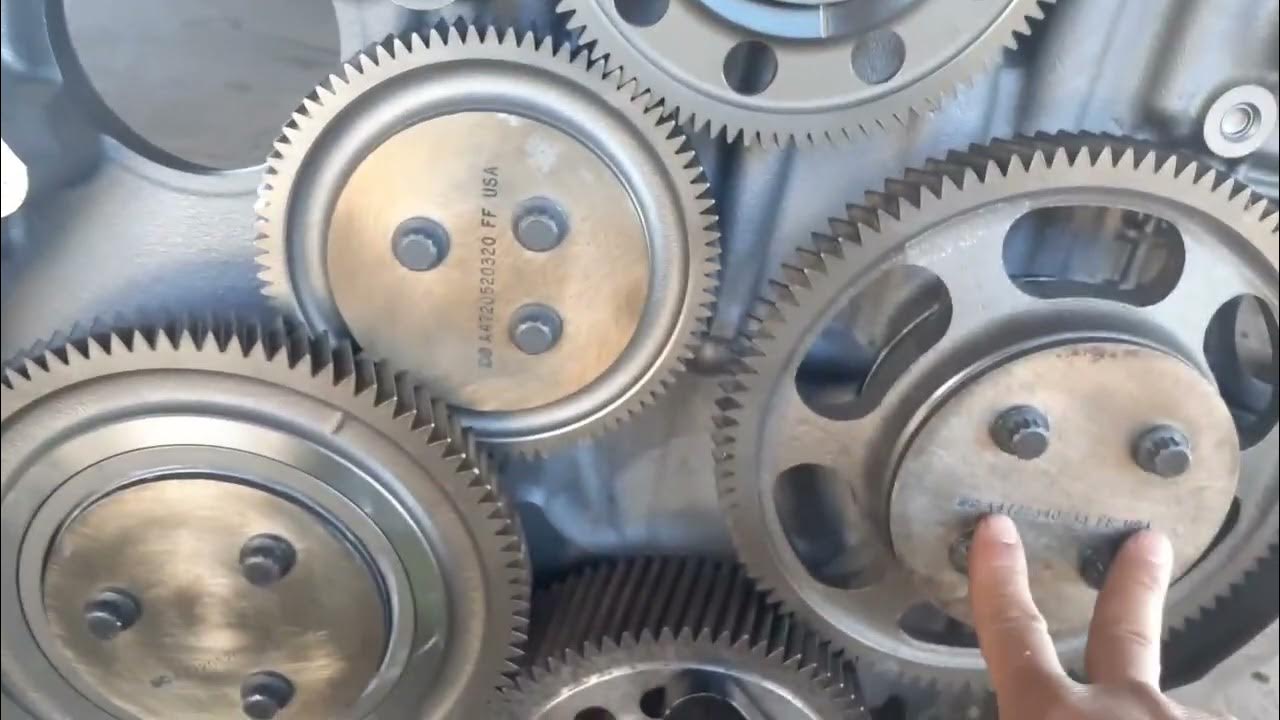 sincronización de motor Detroit DD15 y DD16. ¿Cómo atiempar? - YouTube