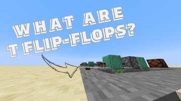 What are Minecraft T Flip-Flops? | Builds | Quick Tech!