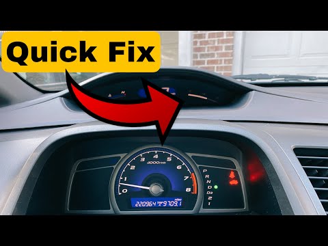 8th Gen Honda Civic Inverted Fuel Guage Quick Fix!