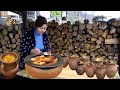 We Cooked Traditional Lamb Soup in Clay Pot - Very Delicious Piti Recipe