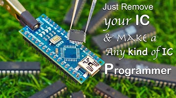 Now You Can Program any Kind of IC With Arduino, (AVR, STM, P-IC)