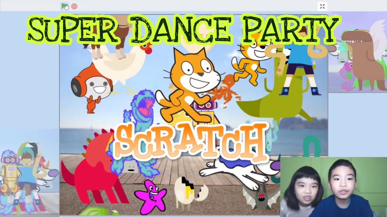 Secrets of Coding in SCRATCH: How to Create a *SUPER DANCE PARTY ...