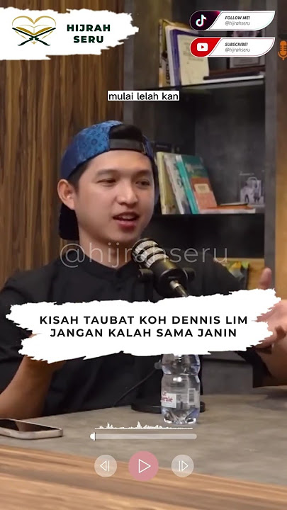 KOH DENNIS LIM, KISAH TAUBAT DARI JUDI, JANGAN KALAH SAMA JANIN, #shorts