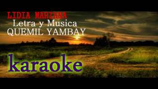 Lidia Mariana karaoke de polca electrónica paraguaya chords