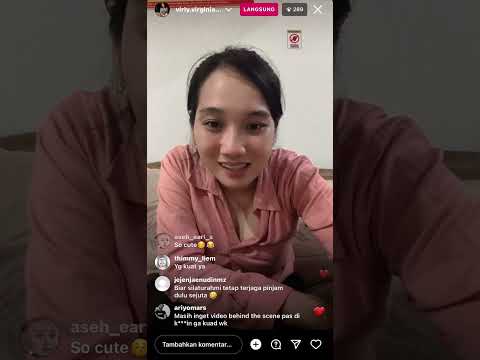 Virly Virgina |🔴Live Instagram | | Menjawab Semua Chat Netizen