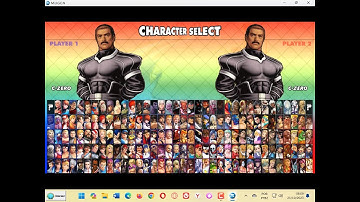 Clone Zero from KOF In CVS POTS Style Adapted for Capcom Vs SNK Evolution Kore