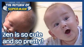 Zen is so cute and so pretty! (The Return of Superman) | KBS WORLD TV 210509