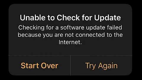 Unable to Check for watchOS 9 Update Because you are Not Connected to the Internet