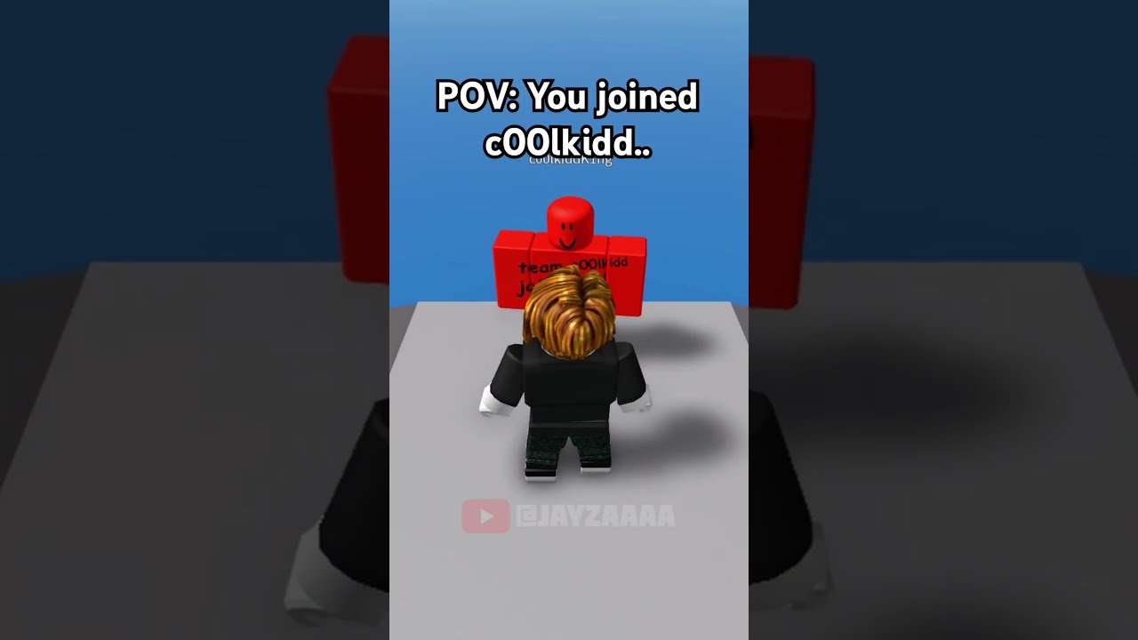 POV You JOINED C00lkidd Roblox Memes Funny Hacker Trending Shorts